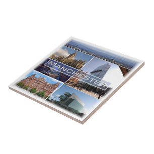 ENG024 MANCHESTER, England, Europa Kakelplatta