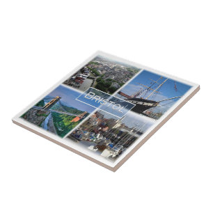 ENG029 BRISTOL, England, Europa Kakelplatta