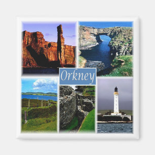 ENG055 ORKNEY ÖARLANDS ORKNEYS, England, Fridge Magnet