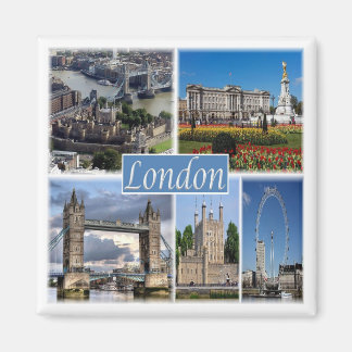 ENG056 LONDON, England, Europa, Fridge Magnet