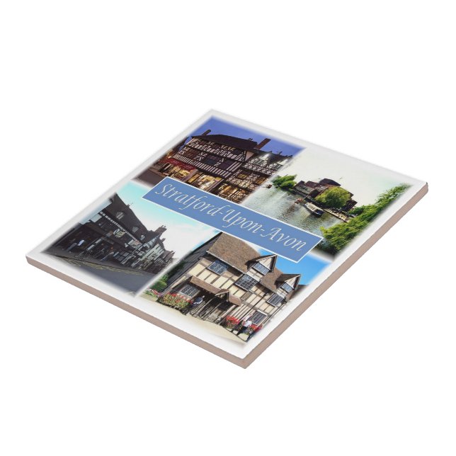 ENG060 STRATFORD UPON AVON, England Europe Kakelplatta (Sidan)