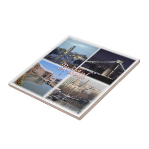 ENG073 BRISTOL, England, Europa Kakelplatta