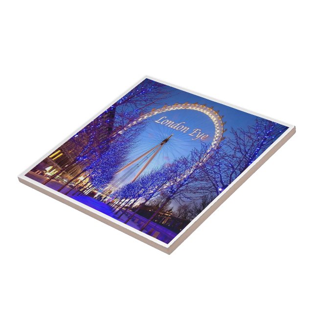 ENG078 ÖGA LONDON, England, Europa Kakelplatta (Sidan)