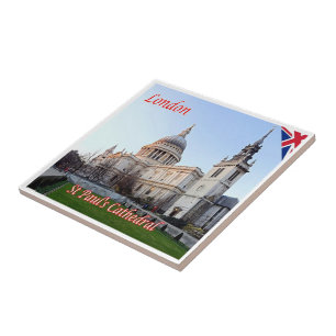 ENG083 LONDON SAINT PAUL CATHEDRAL KAKELPLATTA