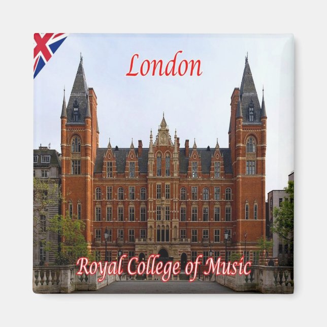 ENG084 LONDON ROYAL COLLEGE OF MUSIC, Fridge Magnet (Framsidan)