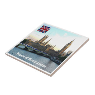 ENG086 LONDON PALACE OF WESTMINSTER, KAKELPLATTA