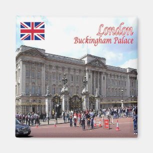 ENG091 LONDON BUCKINGHAM PALACE, Fridge Magnet