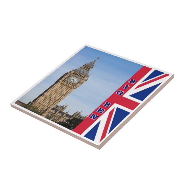 ENG095 LONDON BIG BEN, England Kakelplatta (Sidan)