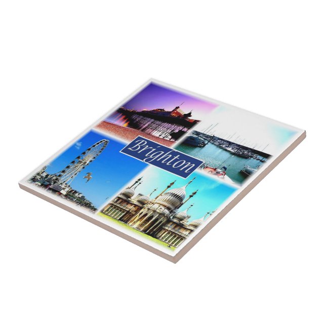 ENG098 BRIGHTON, England, Europa Kakelplatta (Sidan)