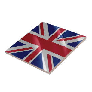 ENG103 WAVING FLAGGA of United KINGDOM Kakelplatta