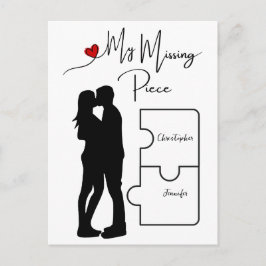 Engagemang | årsdag | Sann kärlek Saknad del Helg Vykort