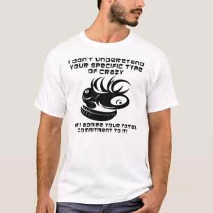 Engagemang för galet rolig t-shirt