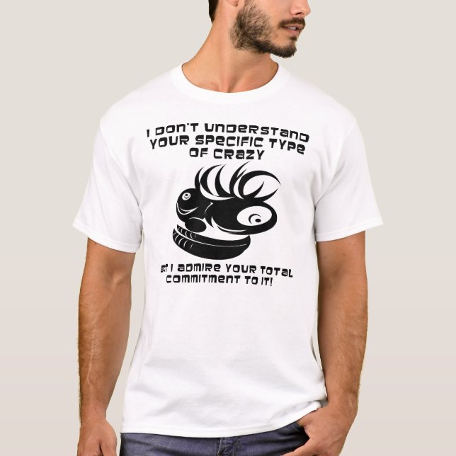 Engagemang för galet rolig t-shirt (Framsida)