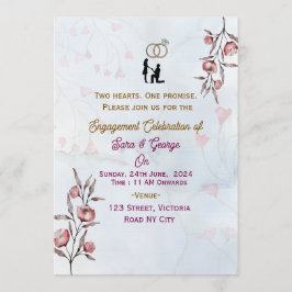 Engagement Party Invitations Inbjudningar