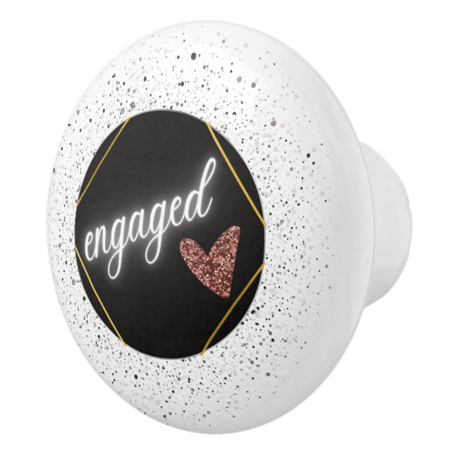 Engagerad Glamour Knopp (Höger)