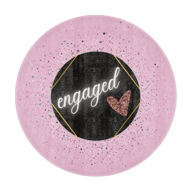 Engagerad Glamour Pastell   (Framsidan)