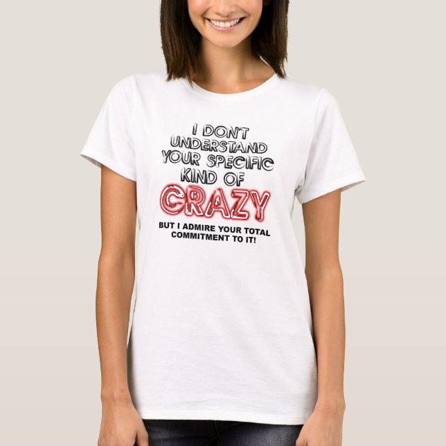 Engagerad i galet roliga t-shirt-citat talesätt tee (Framsida)