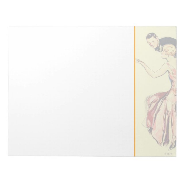 Engagerat par anteckningsblock (Framsida)