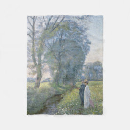 Engagerat par (Bröllop och Giftermål) (Förlovning) Fleecefilt