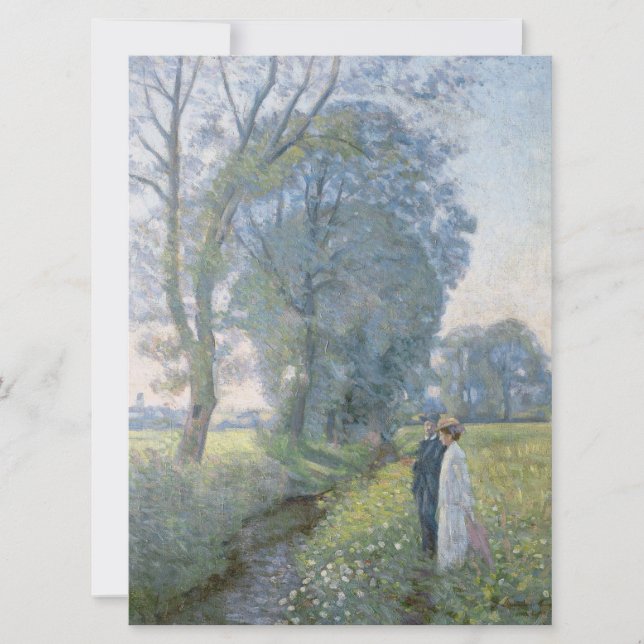 Engagerat par (Bröllop och Giftermål) (Förlovning) Kort (Framsida)