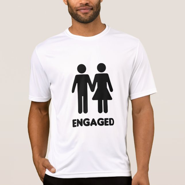 Engagerat par t shirt (Framsida)