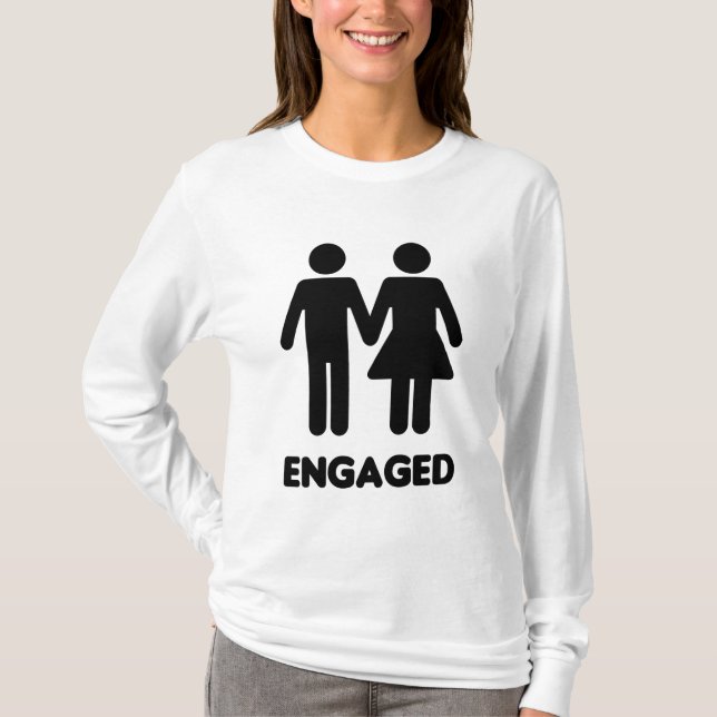 Engagerat par t-shirt (Framsida)