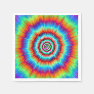 Engångsblöjexplosion i blått och Orange Pappersservett