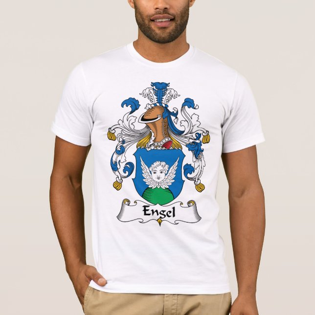 Engel familjvapensköld tee (Framsida)