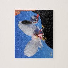 Engel fubby op mijn schouder met uitdagend Monster Pussel