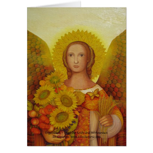 Engel Gavik Karte Hälsningskort (Framsidan)