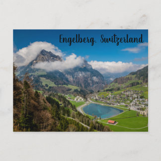 Engelberg Schweiz Helg Vykort