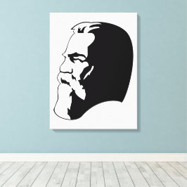 Engels, kommunism, socialism, Sovjetunionen Canvastryck