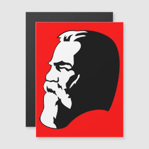 Engels, Kommunism, Socialism, Sovjetunionen Magnetisk Inbjudningskort