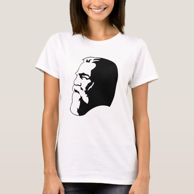 Engels, kommunism, socialism, Sovjetunionen T Shirt (Framsida)
