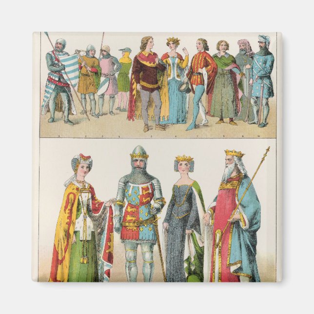 Engelsk adress magnet (Framsidan)