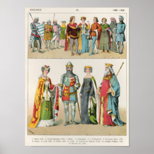 Engelsk adress poster