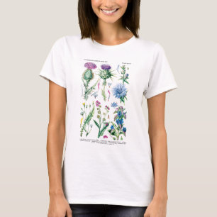 Engelsk anpassadegåva för vildblommar #11 för t-shirt