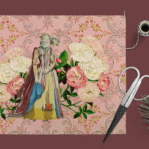 Engelsk Blommigt Romantik avskärmning av problempa