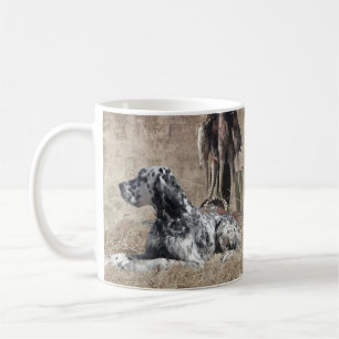 Engelsk bokstav, Poster av fasasant Jaktskytte Kaffemugg