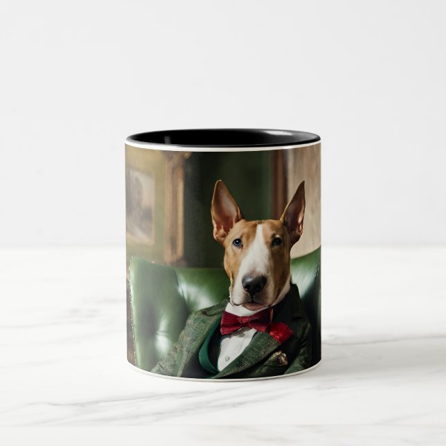 Engelsk Bull Terrier 2-tonkaffe mugg (Center)