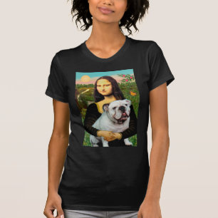 Engelsk Bulldog 9 - Mona Lisa Tee Shirt