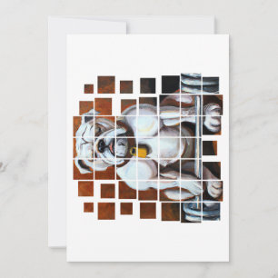 Engelsk bulldog Barbell Workout Weightlyftning Julkort