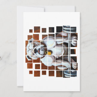 Engelsk bulldog Barbell Workout Weightlyftning Julkort