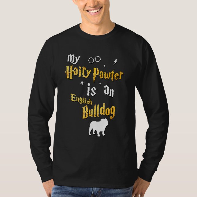 Engelsk bulldog English Bulldog T Shirt (Framsida)