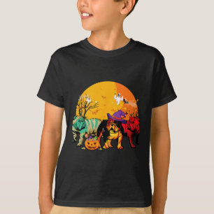 Engelsk bulldog Halloween-dräkt för Hund älskare T Shirt