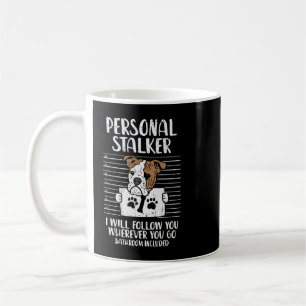 Engelsk bulldog Hund älskare Personal Stalker Engl Kaffemugg