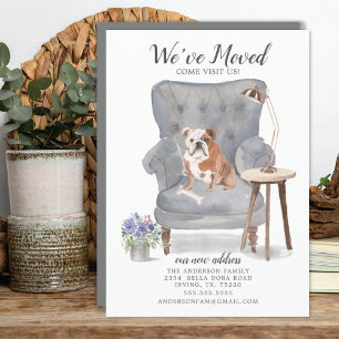 Engelsk bulldog-Hund   Meddelande om Flytta