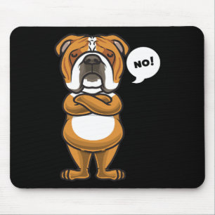 Engelsk Bulldog Hund  Musmatta