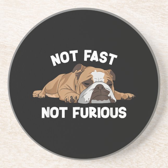 Engelsk bulldog inte snabb, inte felfri funktion underlägg (Framsidan)