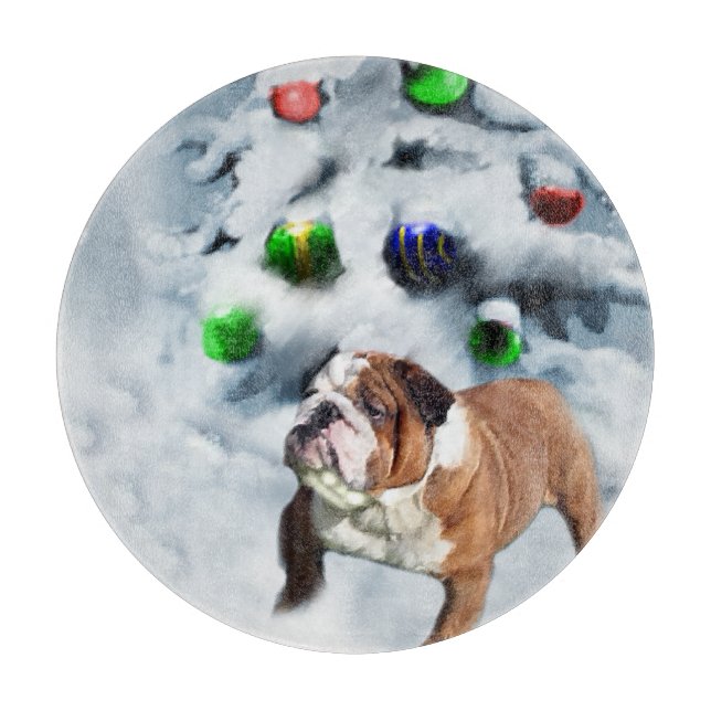 Engelsk bulldog-jul (Framsidan)